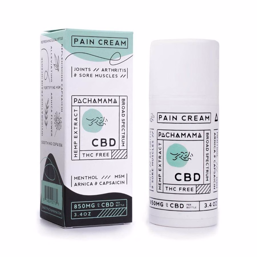 Pachamama cbd pain cream 850mg