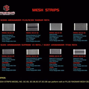 Steam Crave Mesh Strips