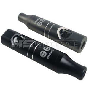 Cheech Glass - 4.25" Metal Encased Glass Hand Pipe